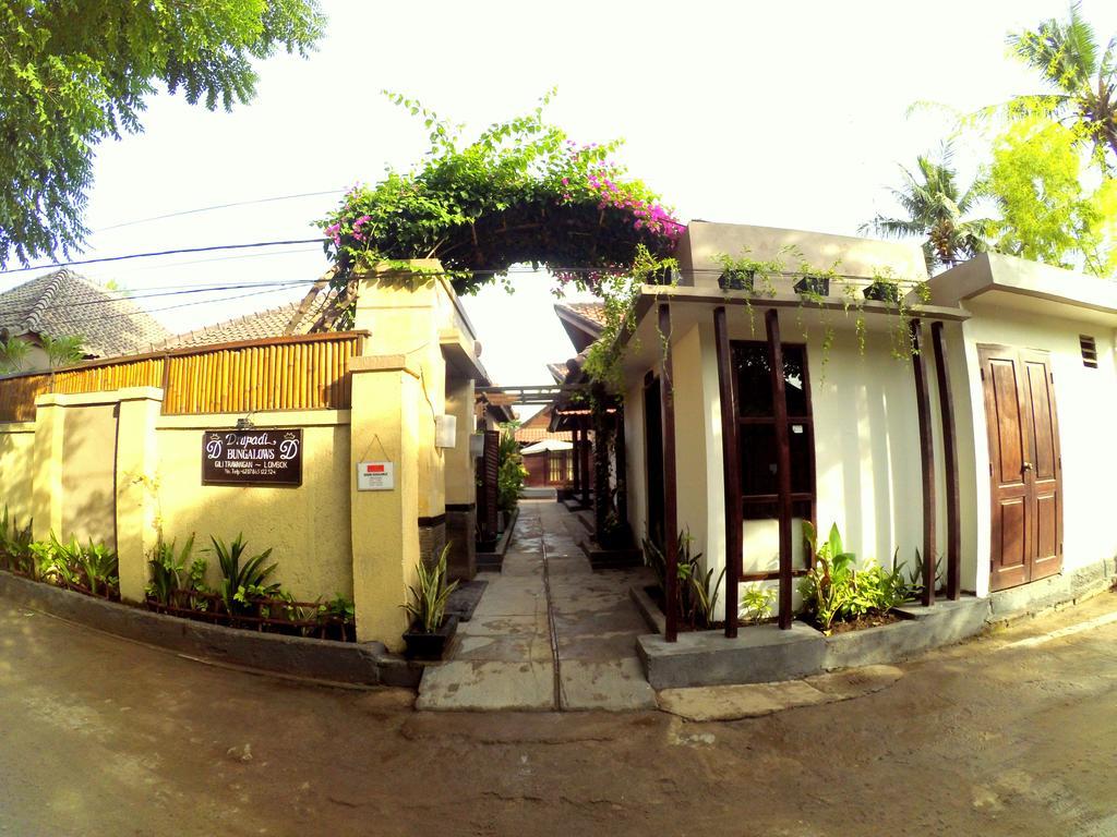 Drupadi Bungalows Gili Trawangan Eksteriør bilde