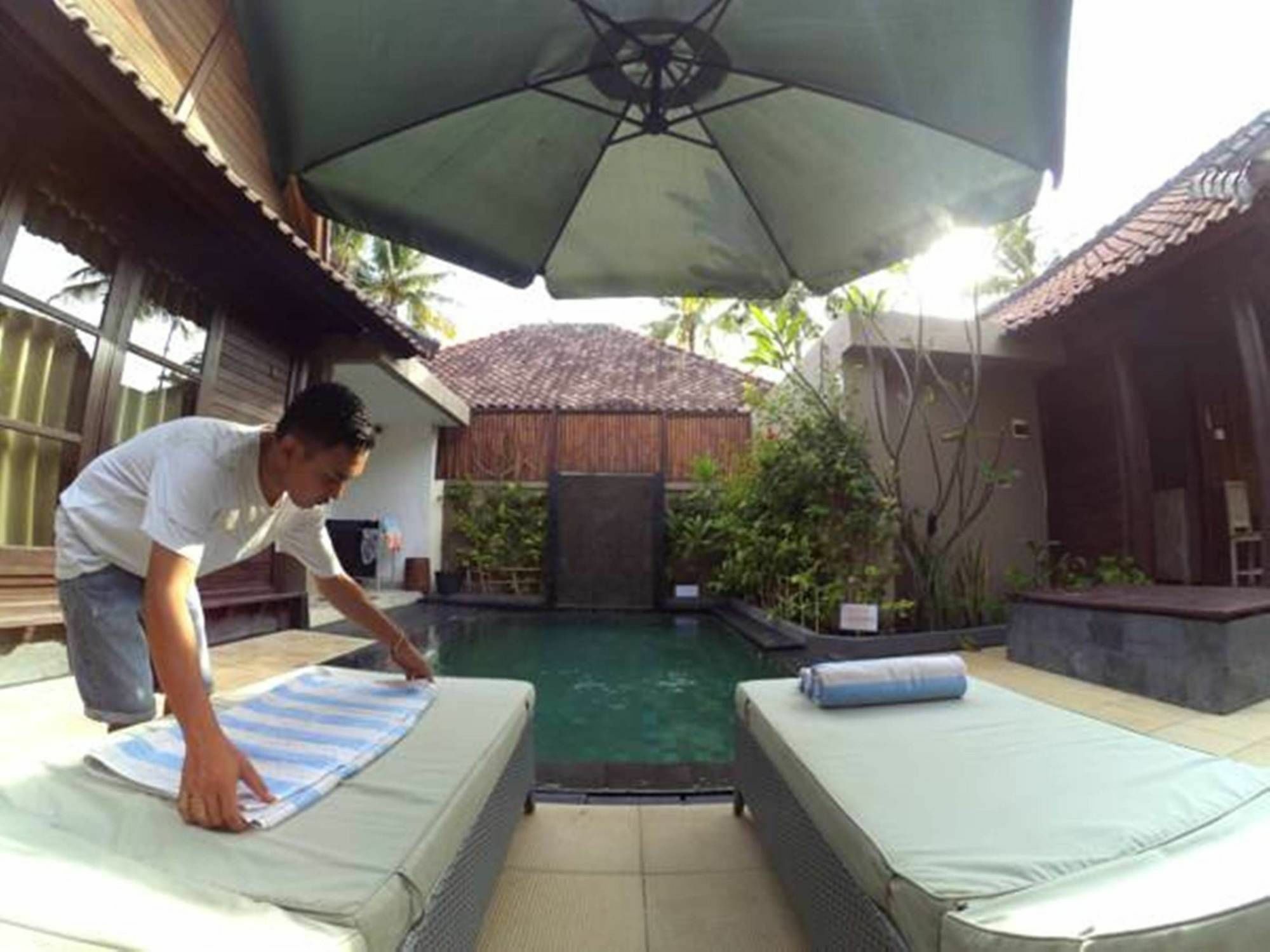 Drupadi Bungalows Gili Trawangan Eksteriør bilde